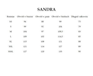 TABELA WYMIARÓW